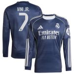 adidas 2025-26 Real Madrid Men's Stadium Away Long-Sleeve Soccer Jersey - Image 10