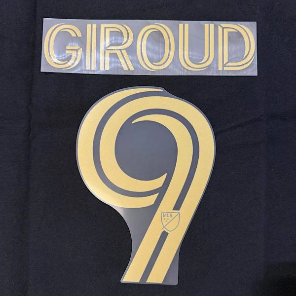 LAFC Home 2024- GIROUD #9 Official Name Set