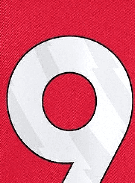 Liverpool 2025-Home ISAK #9 Official Name Set-White