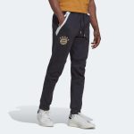 adidas 2022-23 Bayern Munich Travel Pants - Night Grey - Image 2
