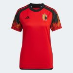 adidas 2022-23 Belgium Women's Home Jersey - Red-Black