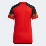 adidas 2022-23 Belgium Women's Home Jersey - Red-Black - Image 2