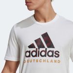 adidas 2022-23 Germany DNA Graphic Tee - White-Black - Image 4