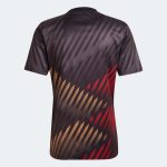 adidas 2022-23 Germany Pre-Match Jersey - Black-Grey-Red - Image 2