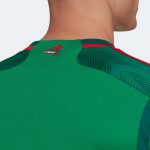 adidas 2022-23 Mexico Home Jersey - Green-Red - Image 6