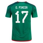 adidas 2022-23 Mexico Home Jersey - Green-Red - Image 14