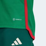 adidas 2022-23 Mexico Home Jersey - Green-Red - Image 7