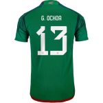 adidas 2022-23 Mexico Home Jersey - Green-Red - Image 11