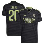adidas 2022-23 Real Madrid Third Jersey - Black - Image 3