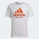 adidas 2022-23 Spain Graphic Tee - White