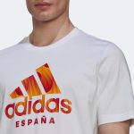adidas 2022-23 Spain Graphic Tee - White - Image 4
