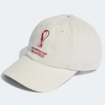 adidas 2022 FIFA World Cup Emblem Cap - Talc