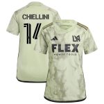adidas 2023-24 LAFC Women's Away Jersey - Magic Lime-Tent Green - Image 7