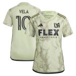 adidas 2023-24 LAFC Women's Away Jersey - Magic Lime-Tent Green - Image 8