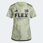 adidas 2023-24 LAFC Women's Away Jersey - Magic Lime-Tent Green