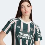 adidas 2023-24 Manchester United Women's Stadium Away Jersey - Image 5