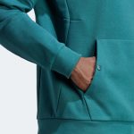 adidas 2023 LA Galaxy Travel Hoodie - Mystery Green - Image 6