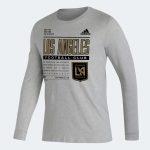 adidas 2023 LAFC LS Pre-Game Tee - Grey