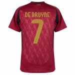 adidas 2024-25 Belgium Men's Stadium Home Jersey - Image 2
