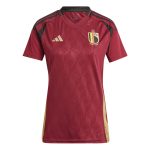 adidas 2024-25 Belgium Women's Stadium Home Jersey