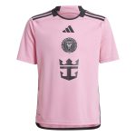 adidas 2024-25 Inter Miami Youth Messi #10 Stadium Home Jersey - Image 2