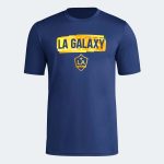 adidas 2024-25 LA Galaxy Men's Short-Sleeve Pre-Game Tee