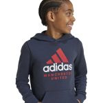 adidas 2024-25 Manchester United Youth Hoodie - Image 6