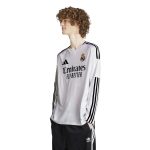 adidas 2024-25 Real Madrid Men's Stadium Home Long-Sleeve Jersey