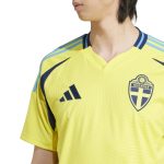 adidas 2024-25 Sweden Men's Stadium Home Jersey - Image 4