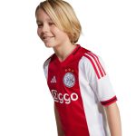 adidas 2025-26 Ajax Youth Stadium Home Soccer Jersey - Image 5