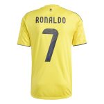adidas 2025-26 Al Nassr Men's Stadium Home Ronaldo #7 Soccer Jersey
