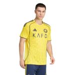 adidas 2025-26 Al Nassr Men's Stadium Home Ronaldo #7 Soccer Jersey - Image 4