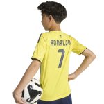 adidas 2025-26 Al Nassr Youth Stadium Home Ronaldo #7 Soccer Jersey - Image 5