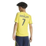 adidas 2025-26 Al Nassr Youth Stadium Home Ronaldo #7 Soccer Jersey - Image 3