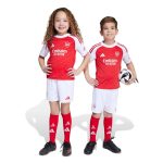 adidas 2025-26 Arsenal Kid's Home Mini Kit - Image 8