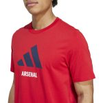 adidas 2025-26 Arsenal Men's Seasonal Graphic Tee - Image 5