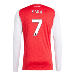 adidas 2025-26 Arsenal Youth Stadium Home Long-Sleeve Soccer Jersey - Image 10