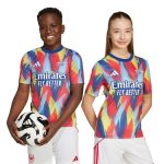 adidas 2025-26 Arsenal Youth Pre-Match Soccer Jersey - Image 7