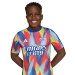 adidas 2025-26 Arsenal Youth Pre-Match Soccer Jersey - Image 6