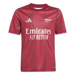 adidas 2025-26 Arsenal Youth Pre-Match Soccer Jersey