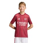 adidas 2025-26 Arsenal Youth Pre-Match Soccer Jersey - Image 5