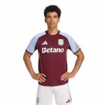 adidas 2025-26 Aston Villa Men's Authentic Home Soccer Jersey - Image 3