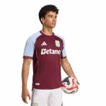 adidas 2025-26 Aston Villa Men's Authentic Home Soccer Jersey - Image 4