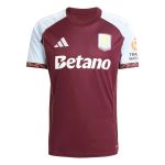 adidas 2025-26 Aston Villa Men's Stadium Home Soccer Jersey