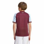 adidas 2025-26 Aston Villa Youth Stadium Home Soccer Jersey - Image 4