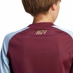 adidas 2025-26 Aston Villa Youth Stadium Home Soccer Jersey - Image 6