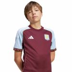 adidas 2025-26 Aston Villa Youth Stadium Home Soccer Jersey - Image 5