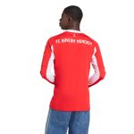 adidas 2025-26 Bayern Munich Men's Stadium Home Long-Sleeve Soccer Jersey - Image 4