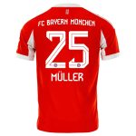 adidas 2025-26 Bayern Munich Men's Stadium Home Soccer Jersey - Image 7