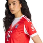 adidas 2025-26 Bayern Munich Women's Stadium Home Soccer Jersey - Image 6